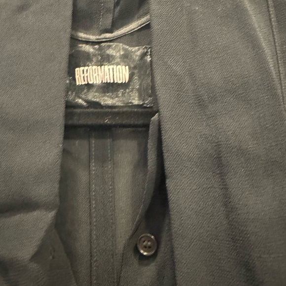 REFORMATION - FRANNIE JUMPSUIT size 2 black - Picture 7 of 14